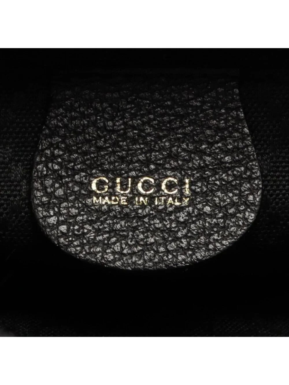 Gucci Bamboo 2-Way 002 125 Black Leather Shoulder